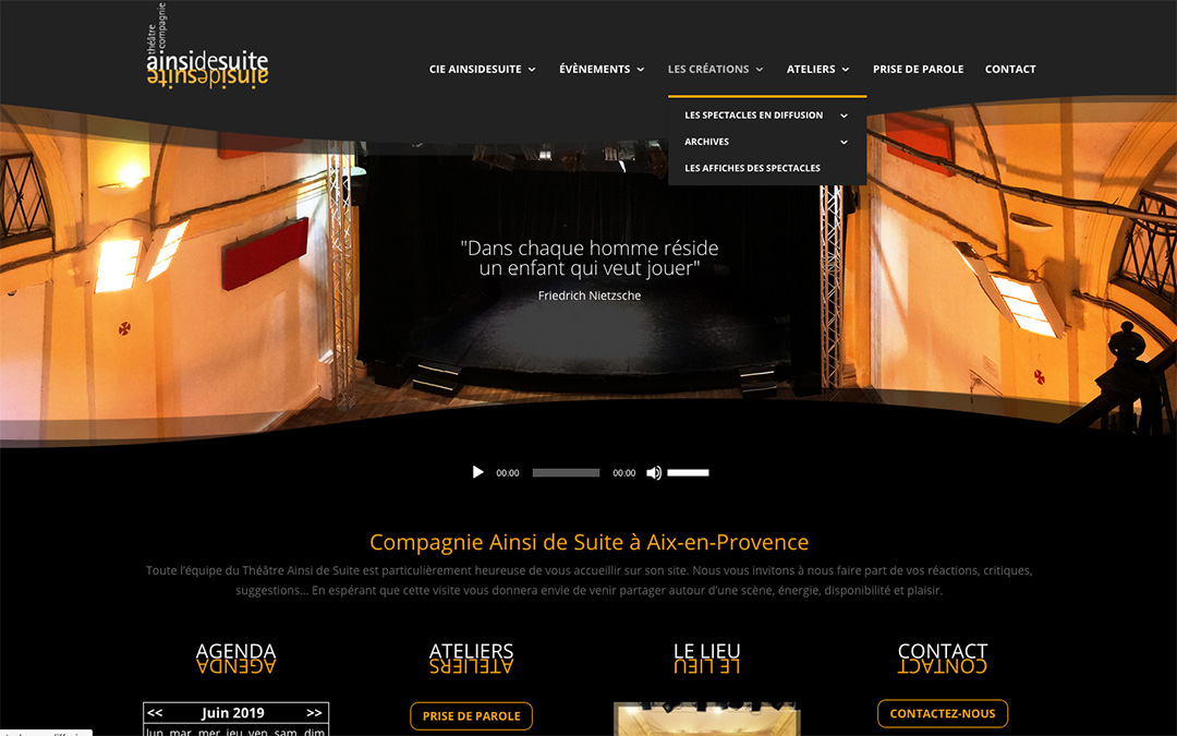 Nouveau site : www.ainsidesuite.com